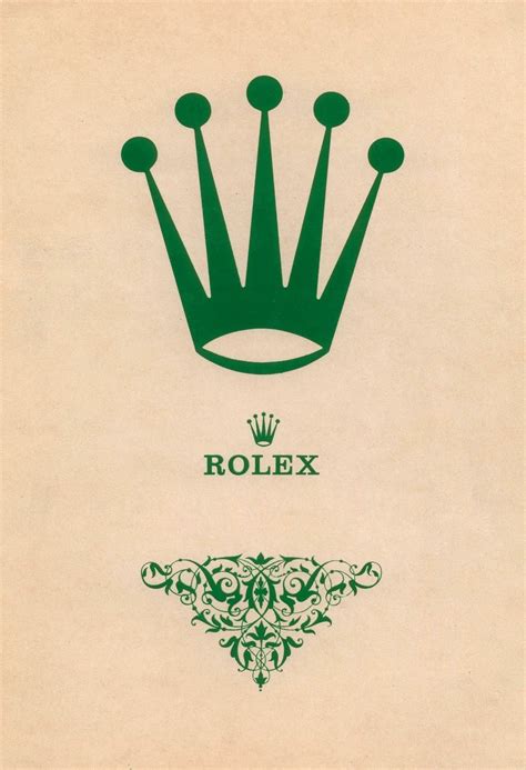 vintage rolex logo